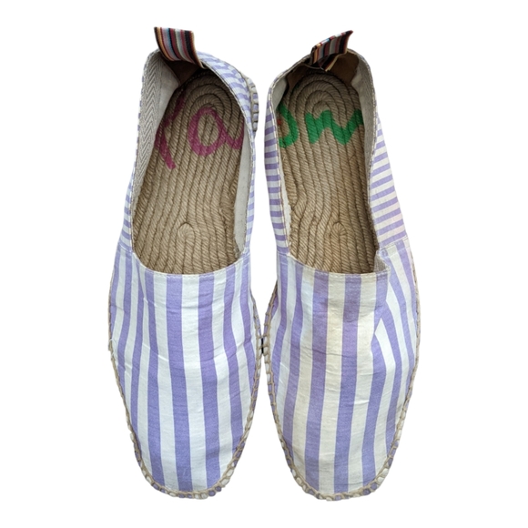 Paul Smith x Castañer White/ Stripe Espadrilles, 43 - Picture 4 of 7